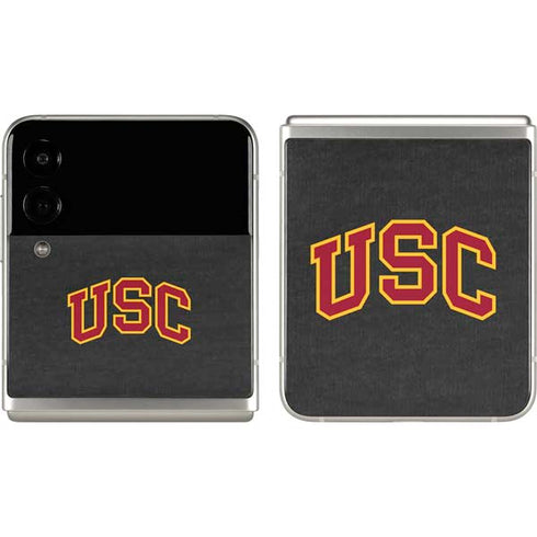University of Southern California USC Official Logo Galaxy Z Flip3 5G Skin